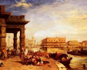 Looking To St Marks Square From The Dogana - 爱德华·普利切特